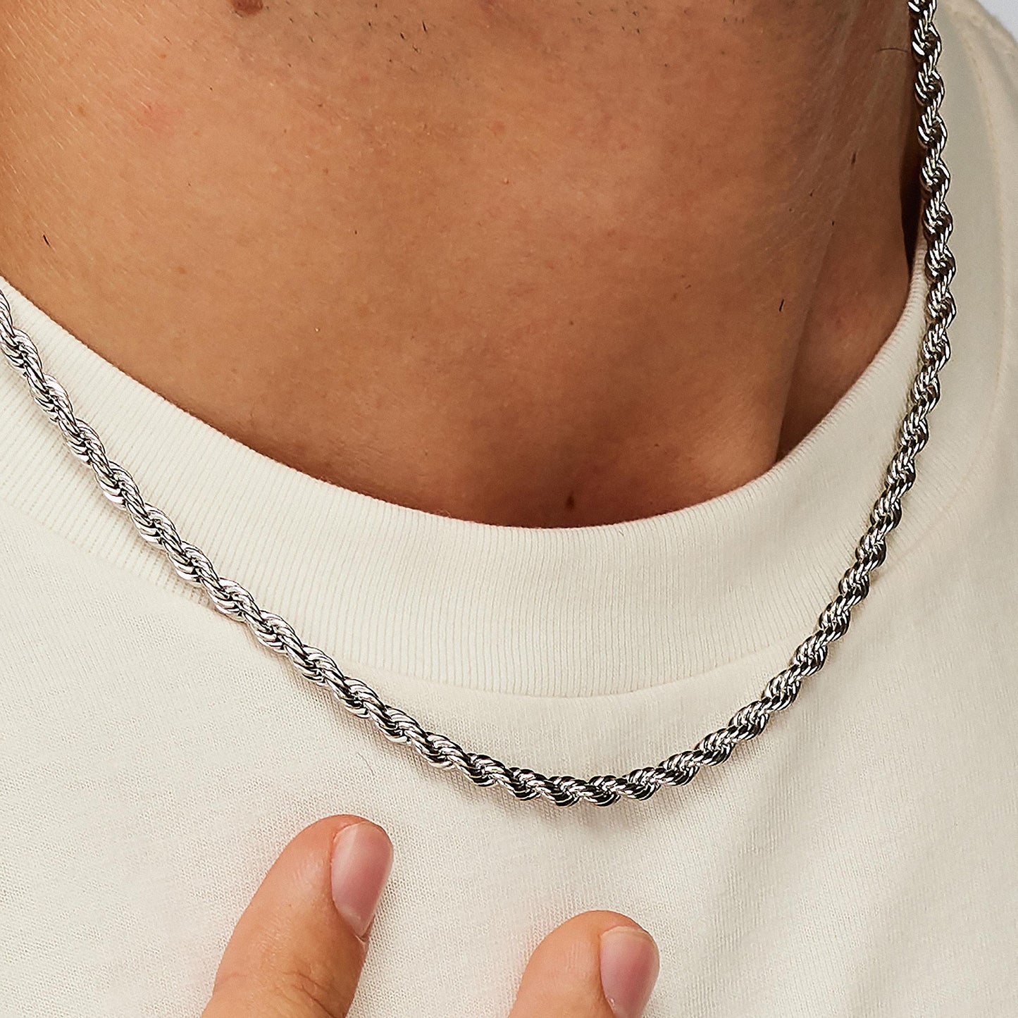 Collar Riptide de cadena torcida