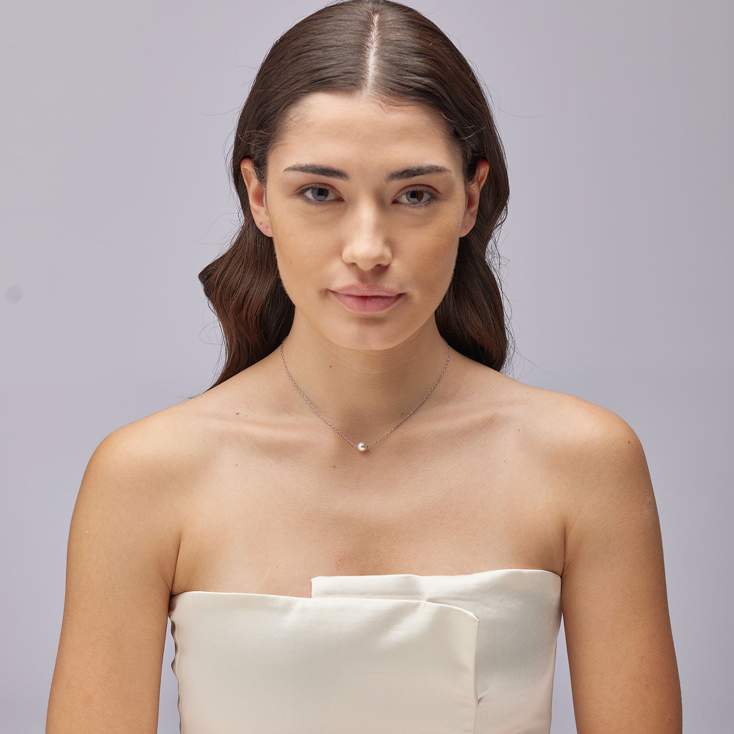 Collar Fancy con perla central