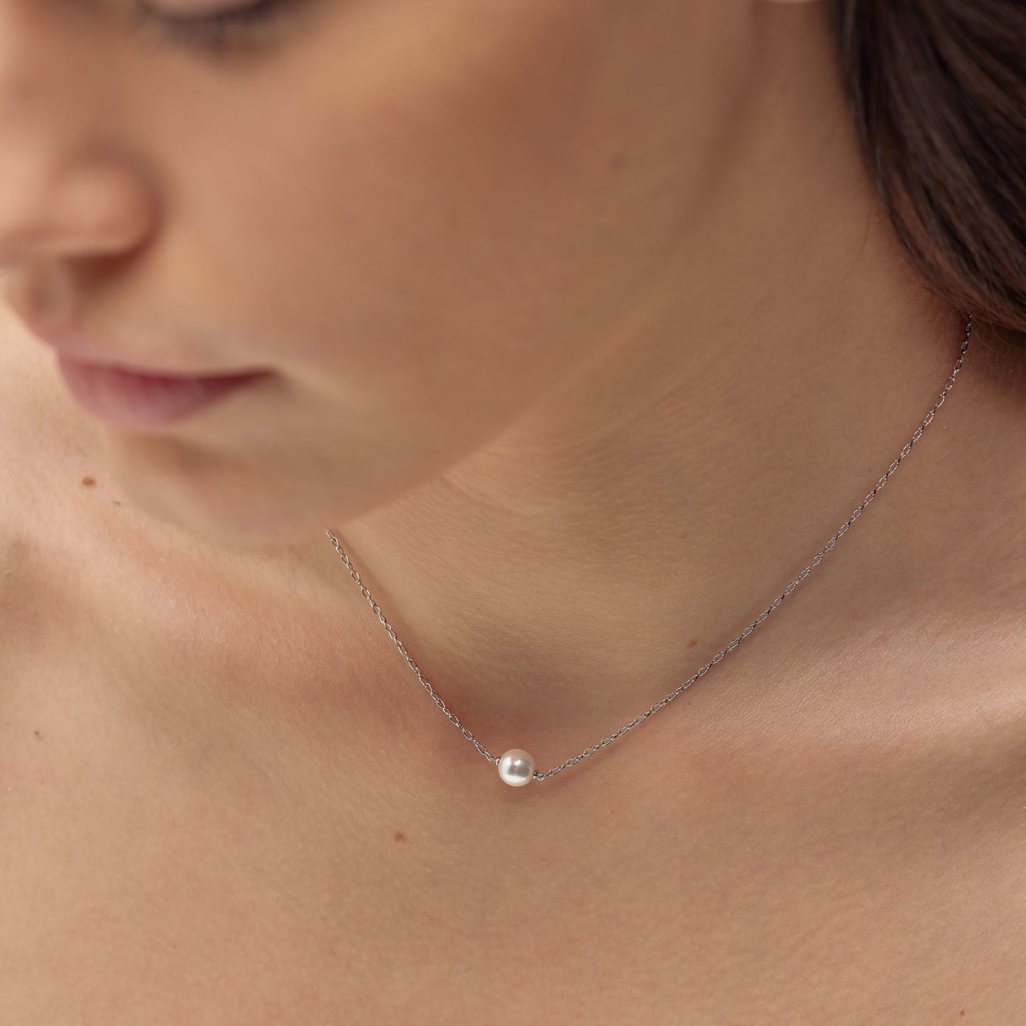 Collar Fancy con perla central