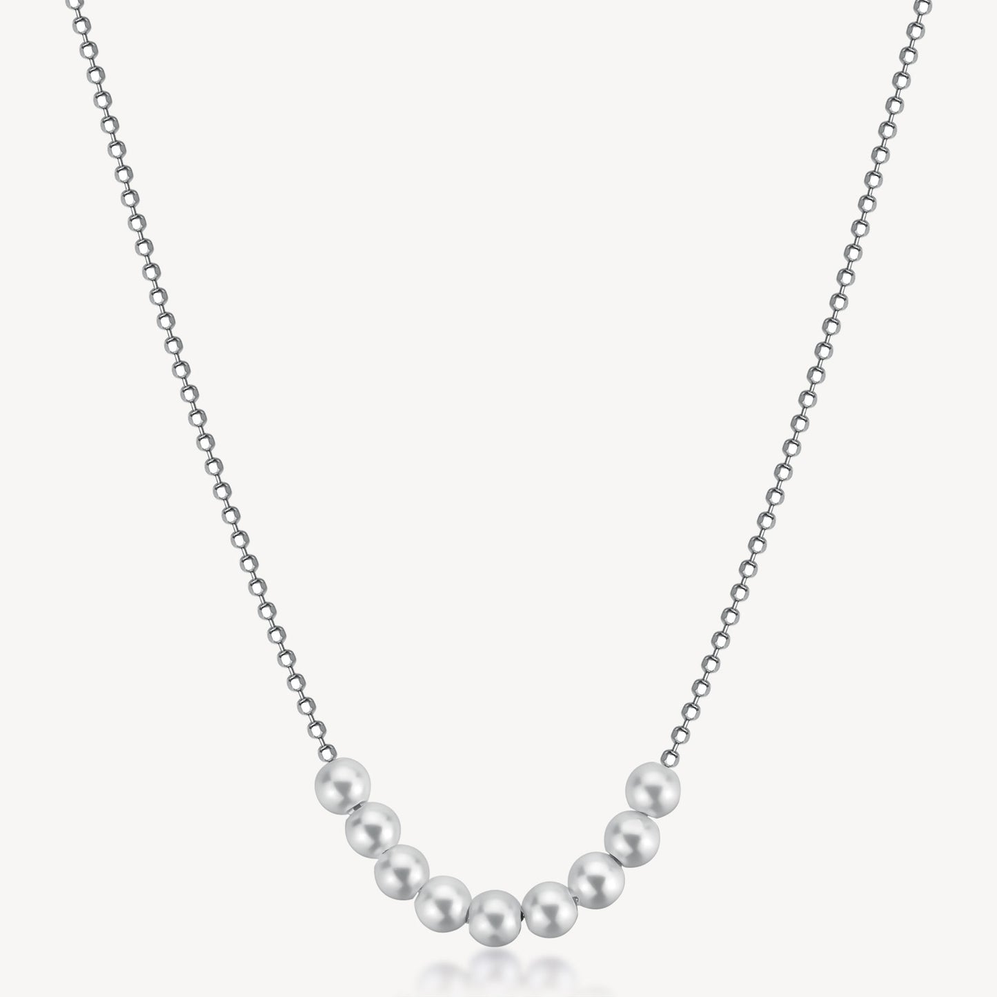 Collar Fancy con perlas centrales