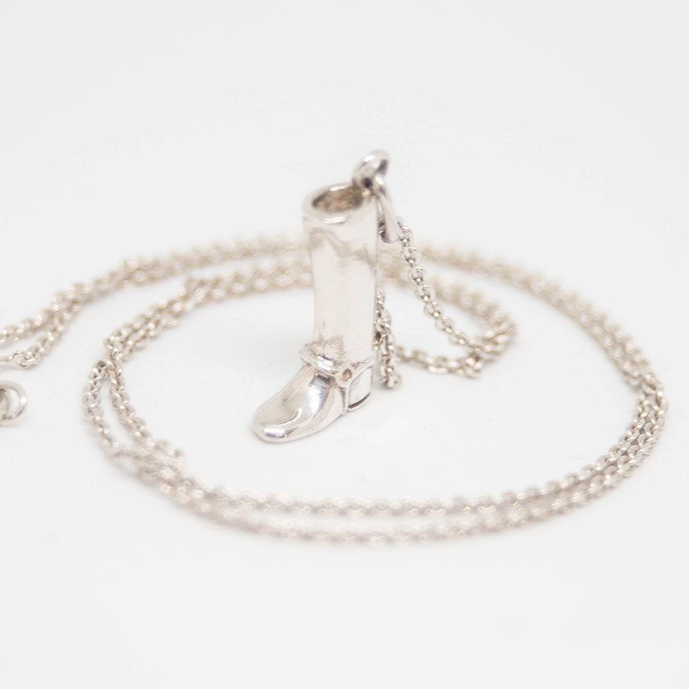Cadena Bota de plata 925