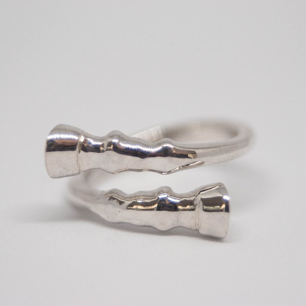 Anillo Pata Caballo de plata 925