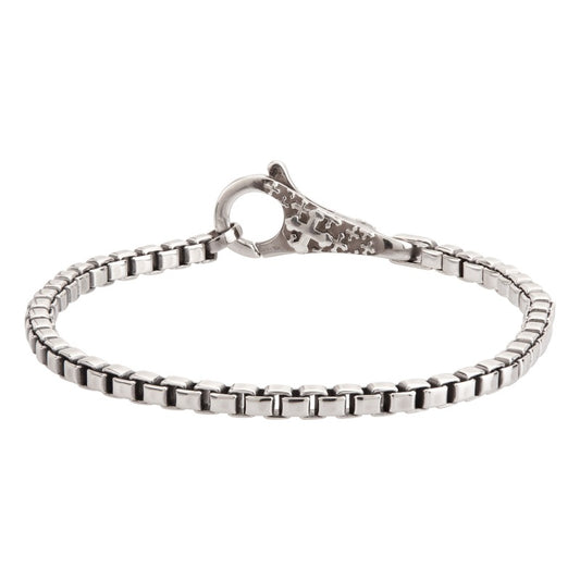 Brazalete tejido veneciano de plata 925