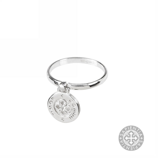 Anillo Essenza Don plata 925 rodiada